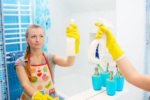 Professional stain removal in a Docklands apartment living room