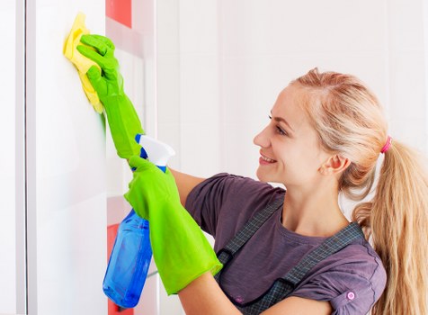 Professional carpet cleaning in a Docklands apartment interior